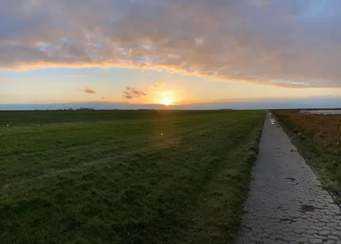 Doppelhaushaelfte In Casa de Férias Dornumersiel