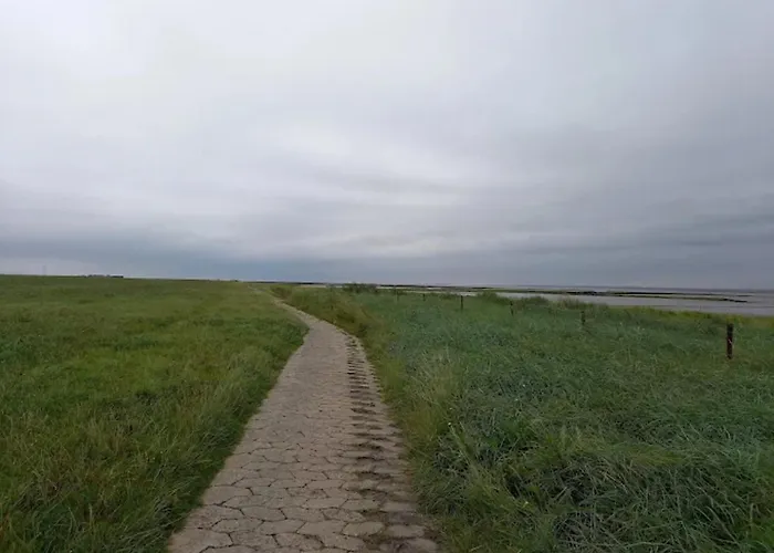 Doppelhaushaelfte In Casa de Férias Dornumersiel